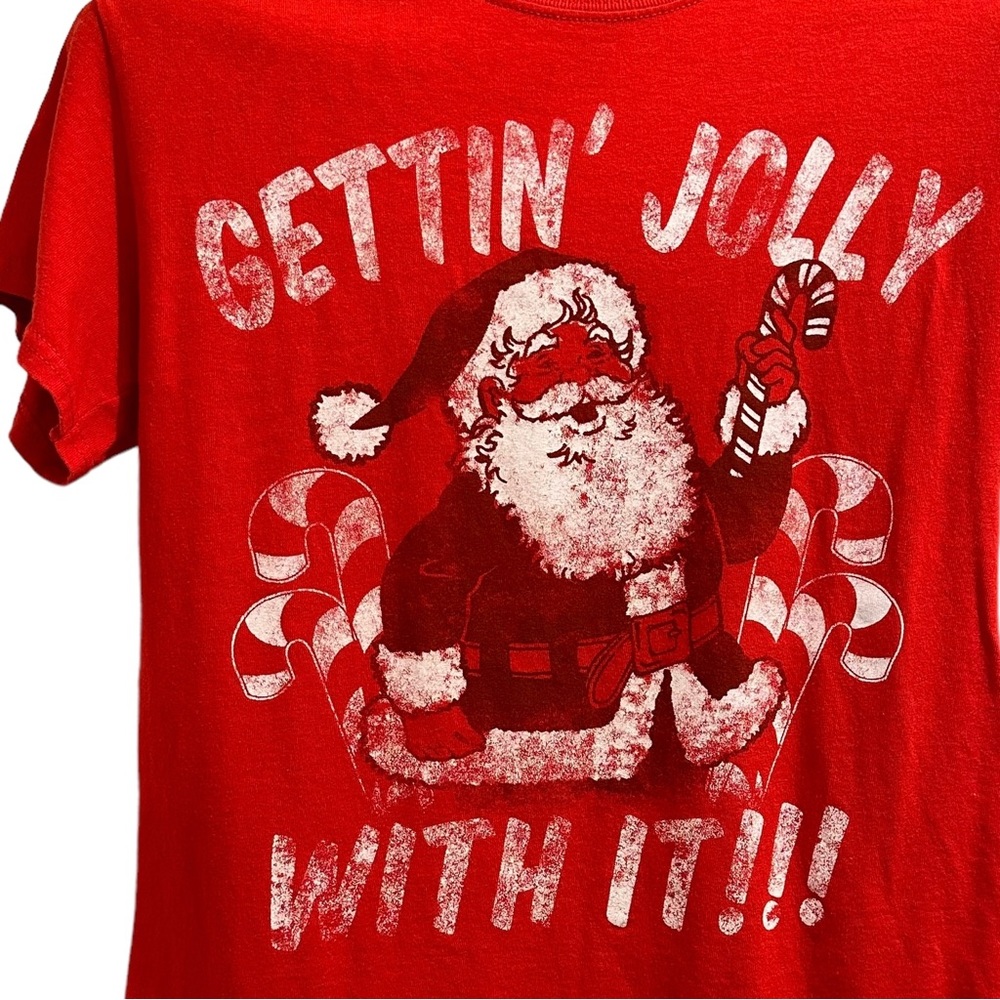Getting Jolly Santa Tee S
